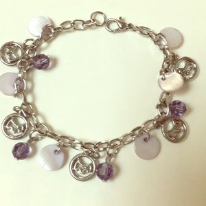 Purple Beaded Bracelet